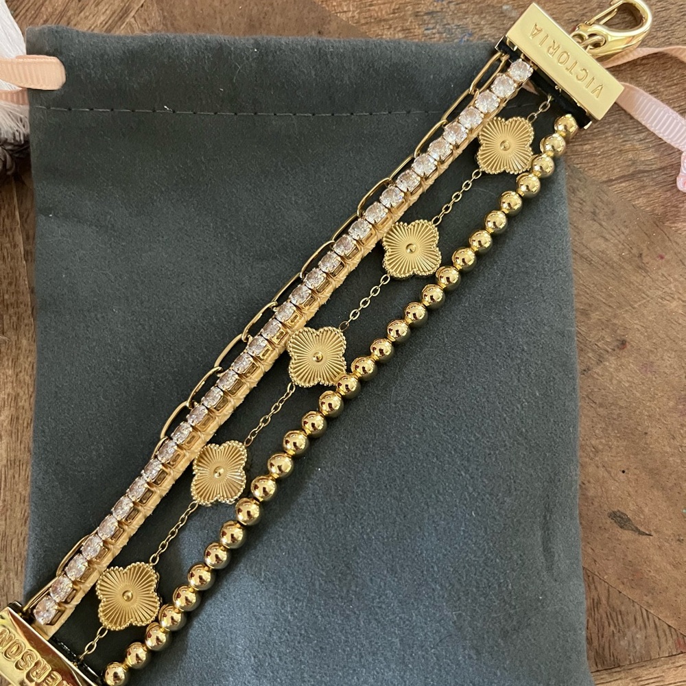 Victoria Emerson Joy Multi Layered Cuff